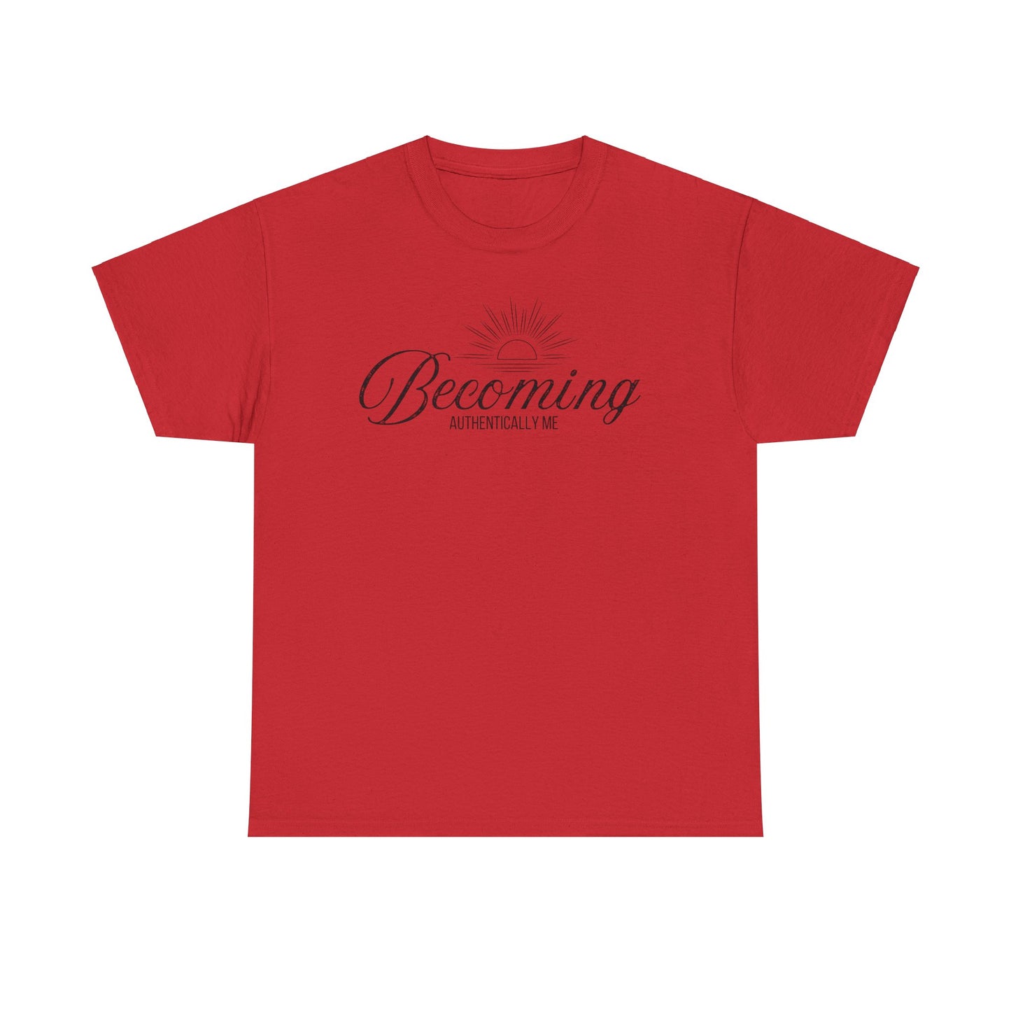 Becoming Authentically Me Cotton Tee