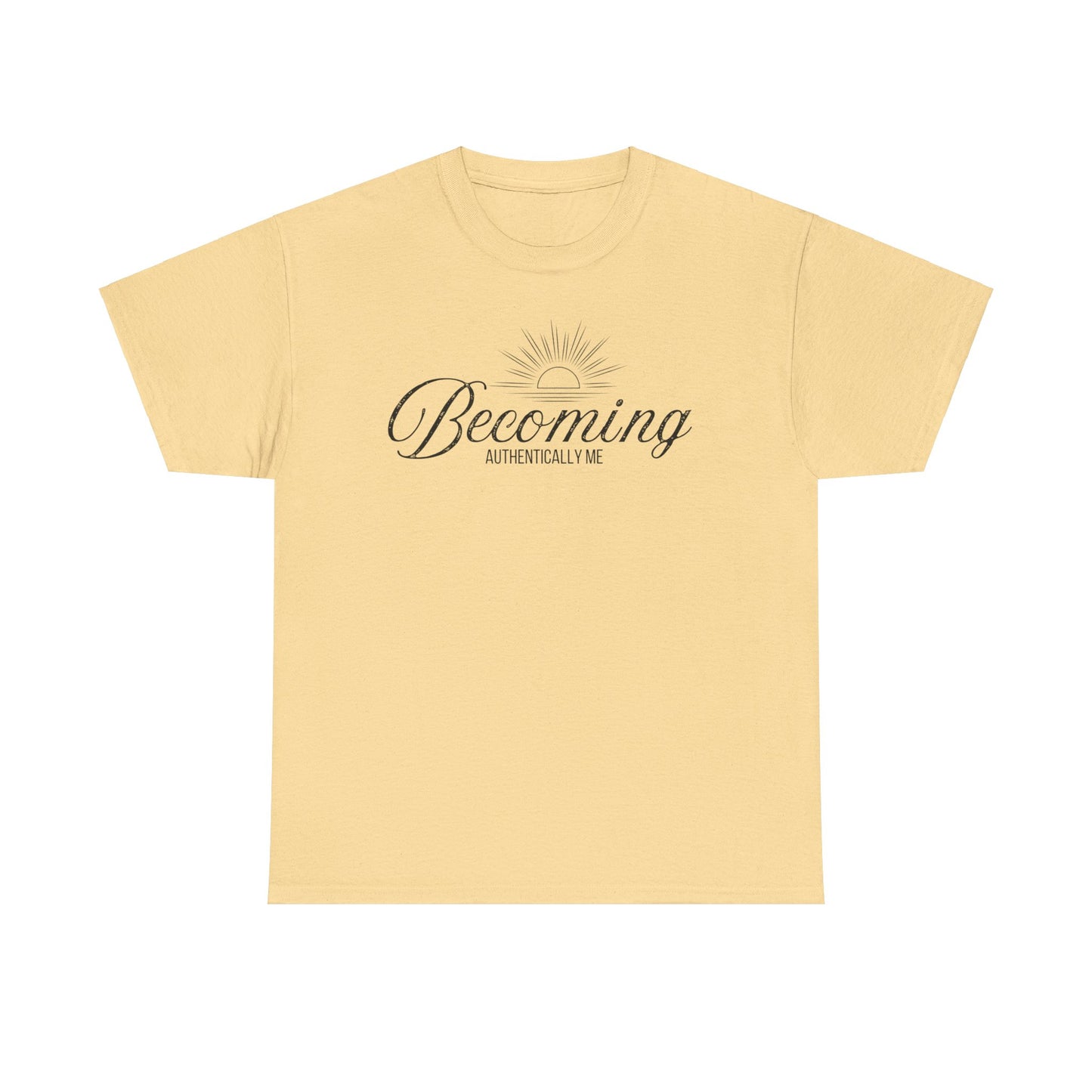 Becoming Authentically Me Cotton Tee